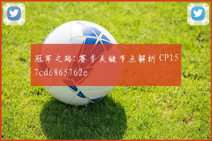 冠军之路:赛季关键节点解析 CP157cd6865762e